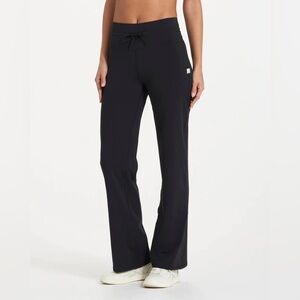 Vuori Daily Wide Leg Black Womens Yoga Pants